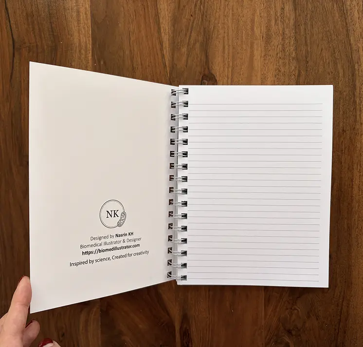 Female Medical Professional Notebook — Image 4