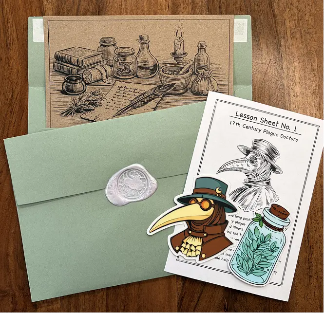 Medieval Medicine Mail Club subscription